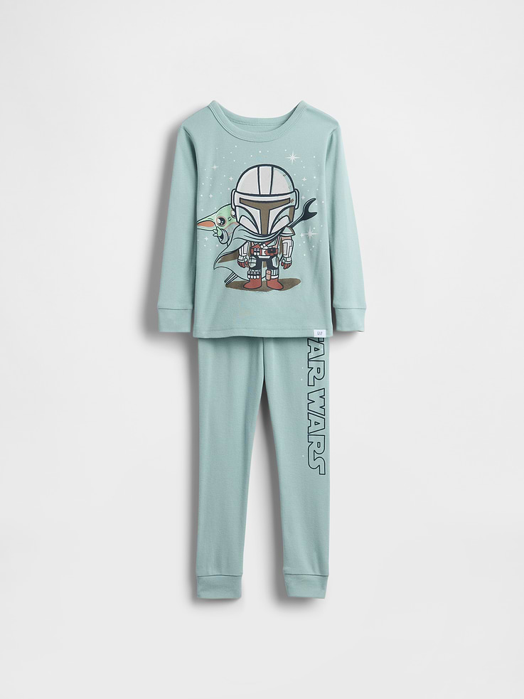 Image number 1 showing, Baby & Toddler Star Wars Organic Brushed Cotton PJ Set