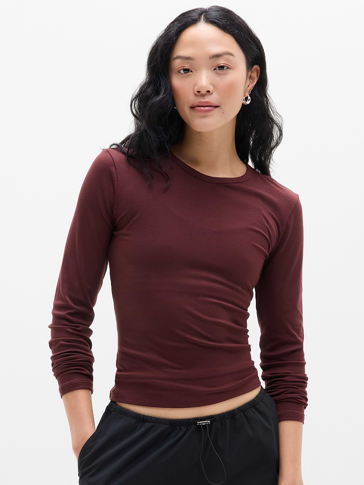 Image number 1 showing, Signature Rib Top