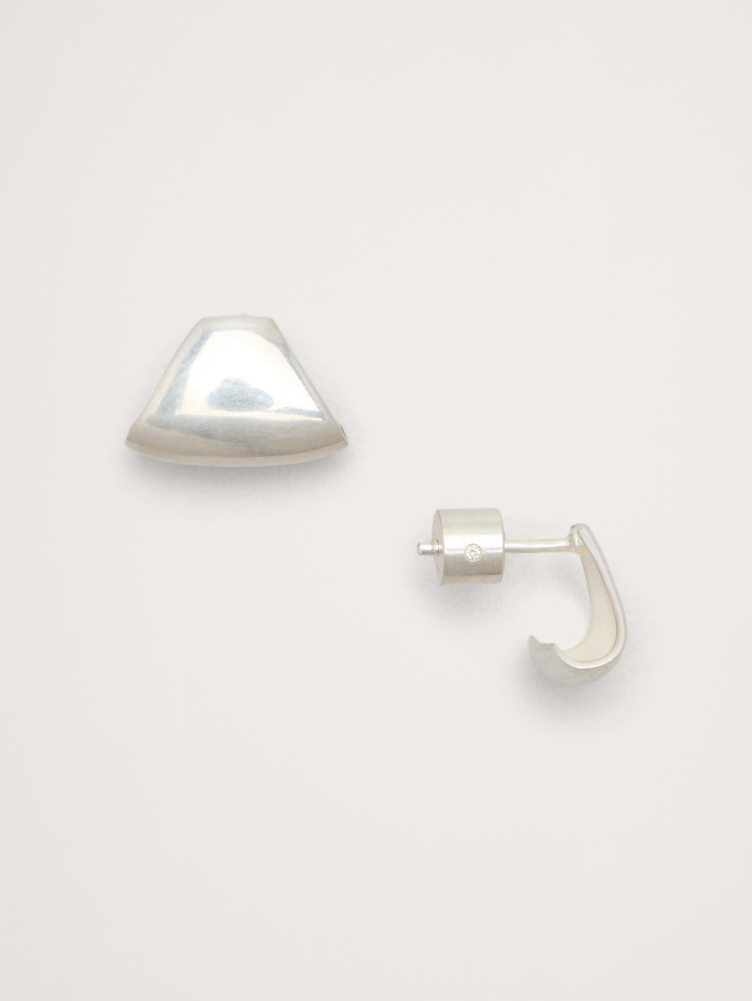 Banana Republic Triangular Half-Hoop Earrings INTERNATIONAL SHIPPING