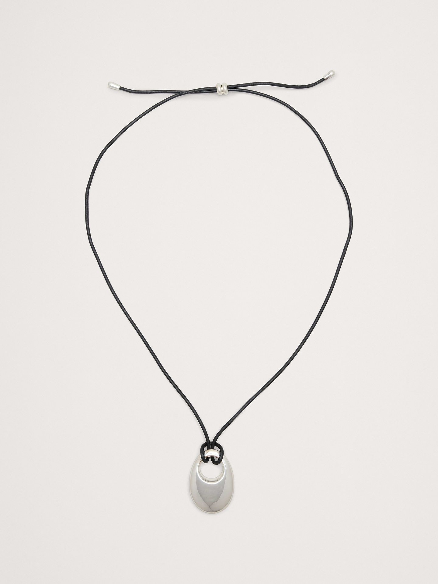 Image number 1 showing, O-Ring Sculpted Necklace