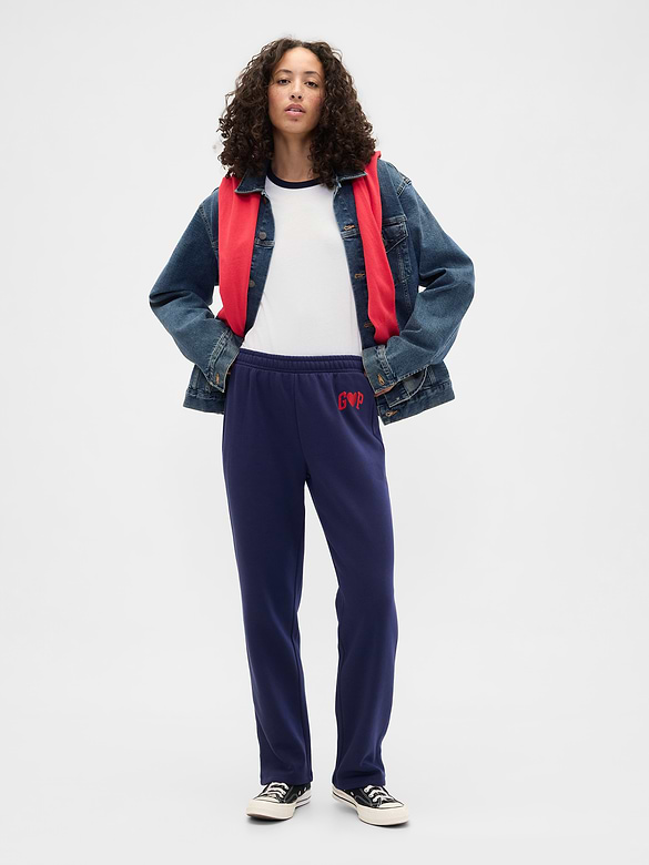 Gap Logo Pull-On Slim Sweatpants