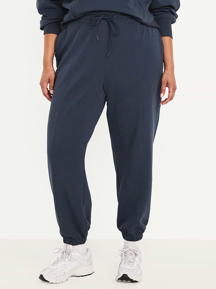 Image number 7 showing, High-Waisted Dynamic Fleece Sweatpants