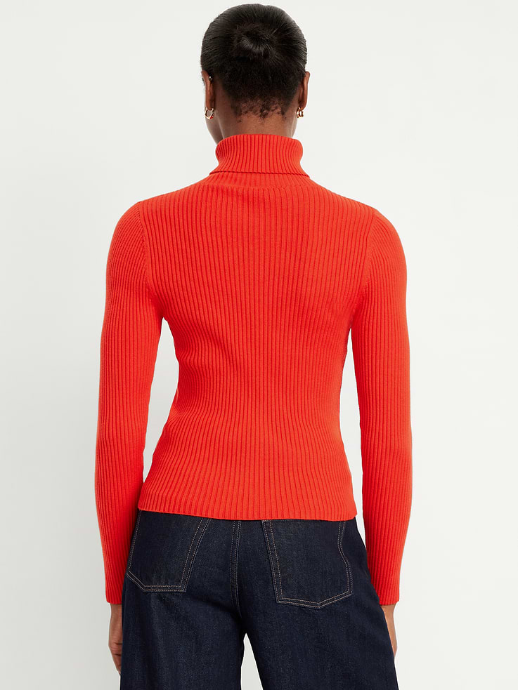 Image number 2 showing, SoSoft Lite Rib Turtleneck Sweater