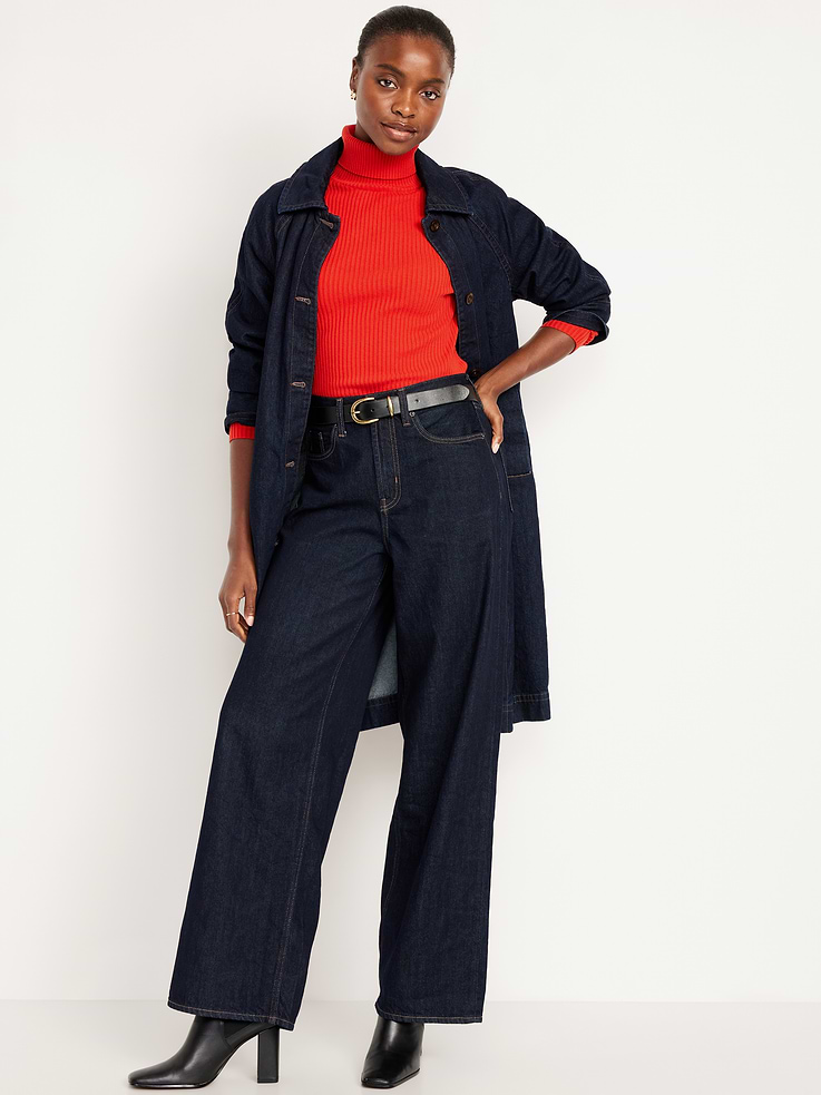 Image number 3 showing, SoSoft Lite Rib Turtleneck Sweater