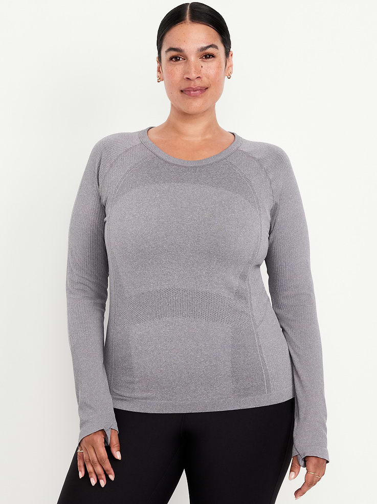 Image number 7 showing, Fluid Seamless Fitted Top