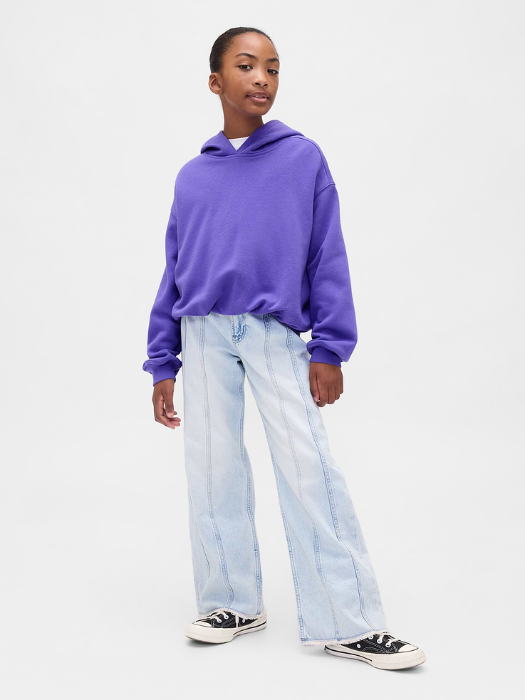 Image 4 of 5, Kids VintageSoft Oversized Bubble Hoodie