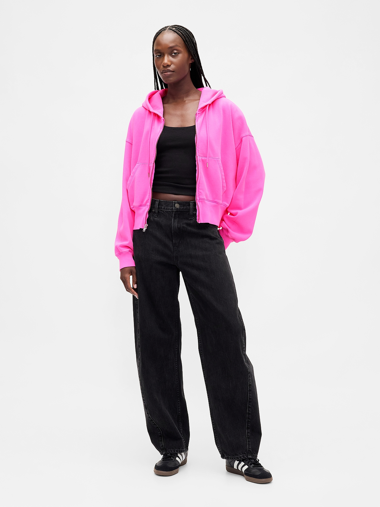 80's OLD GAP スウェット スタジャン XL VintageSoft Wedge Zip Hoodie | Gap