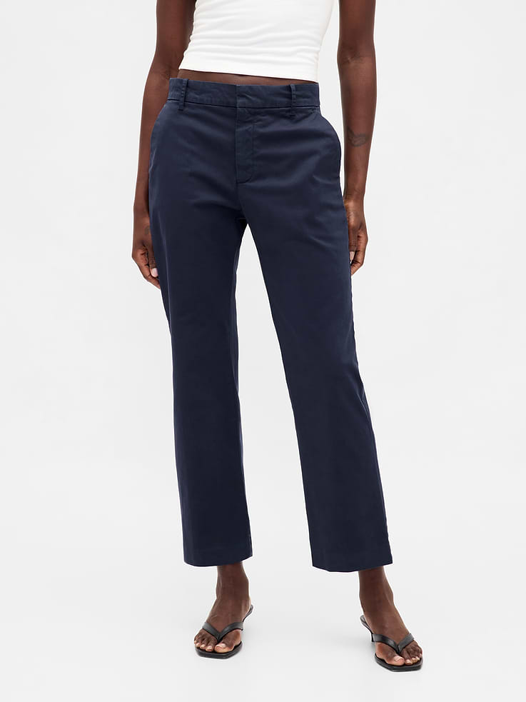 Image number 2 showing, Mid Rise Khakis