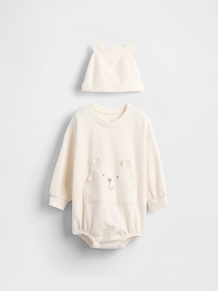 Image number 1 showing, Baby Softspun Bear Bubble Set