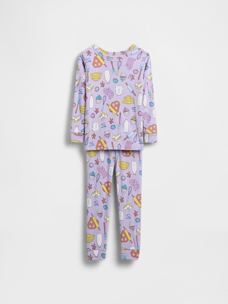 L'image numéro 1 présente Pyjama en coton biologique brossé pour Bébé et Tout-petit