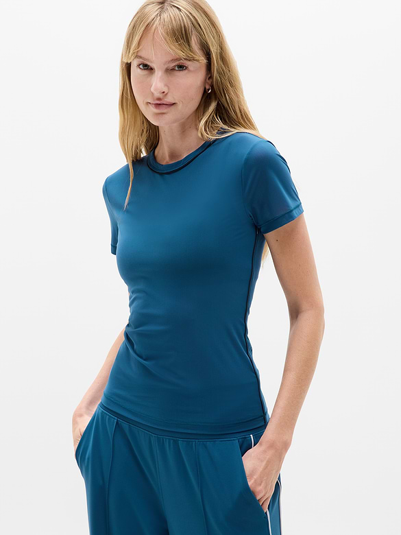 Sheer Mesh Tee