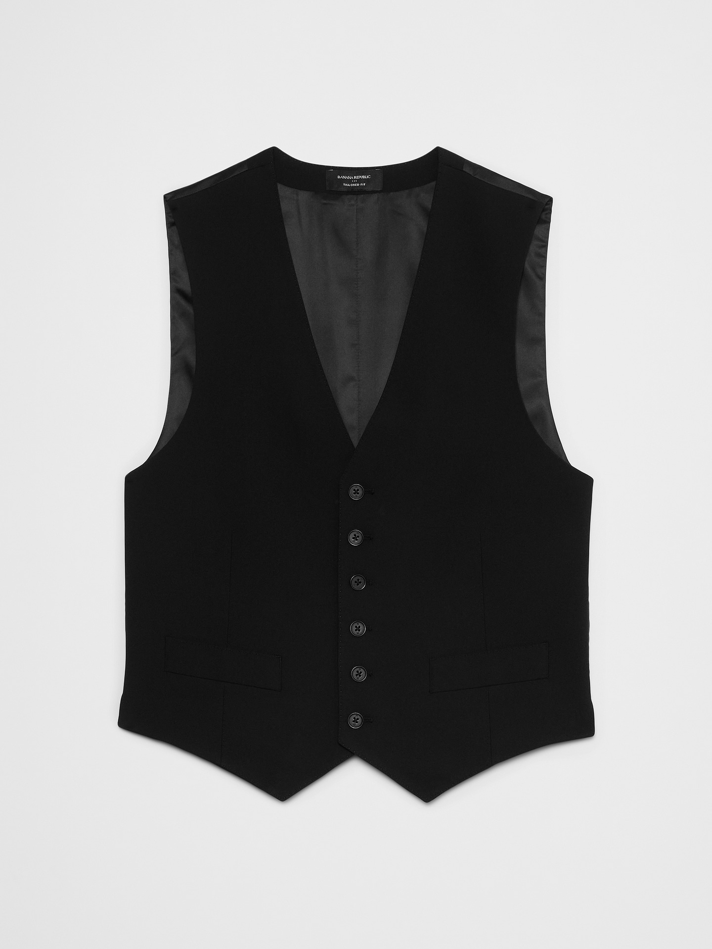 Image number 4 showing, Plain Weave Suit Vest