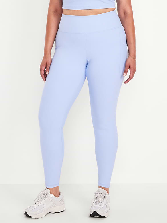 High-Waisted PowerSoft Full-Length Pocket Leggings