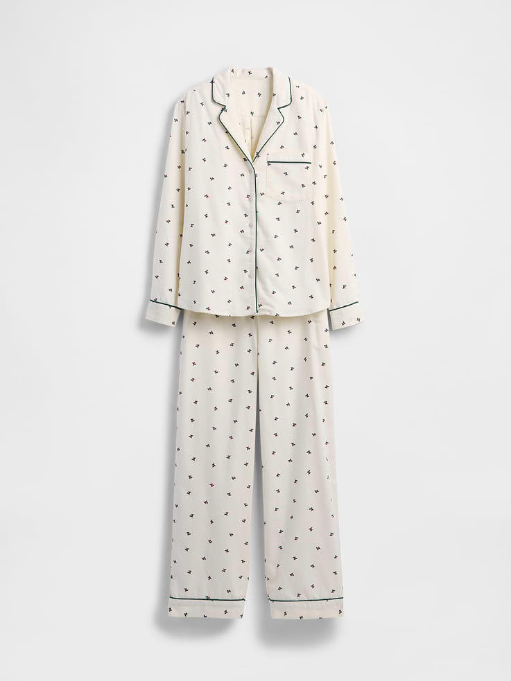 Image number 5 showing, Adult Softest Flannel PJ Set