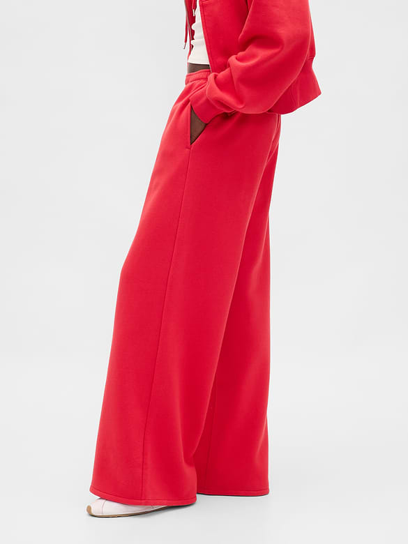 VintageSoft Baggy Wide-Leg Sweatpants