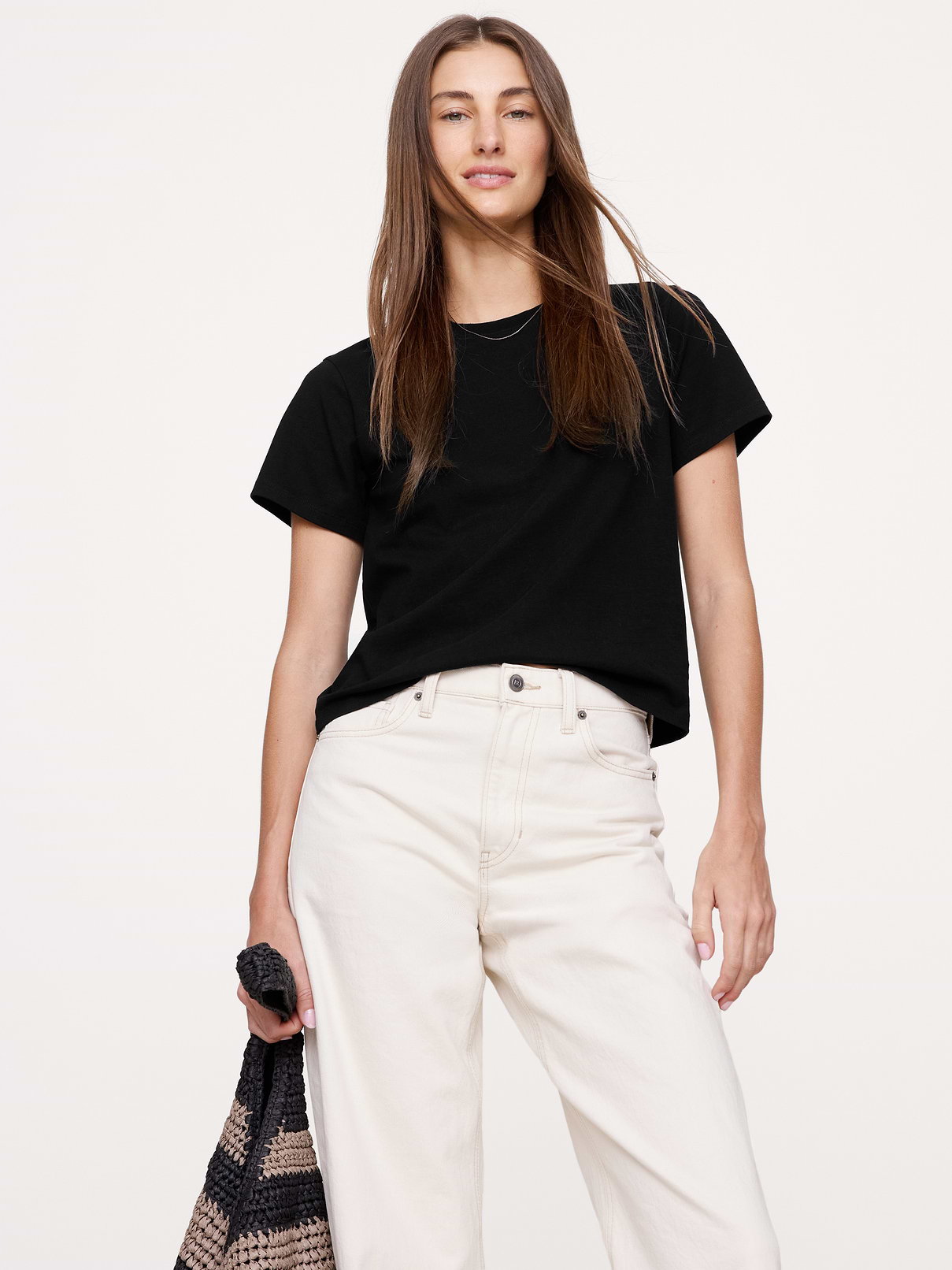 Vintage Cotton Crew-Neck T-Shirt