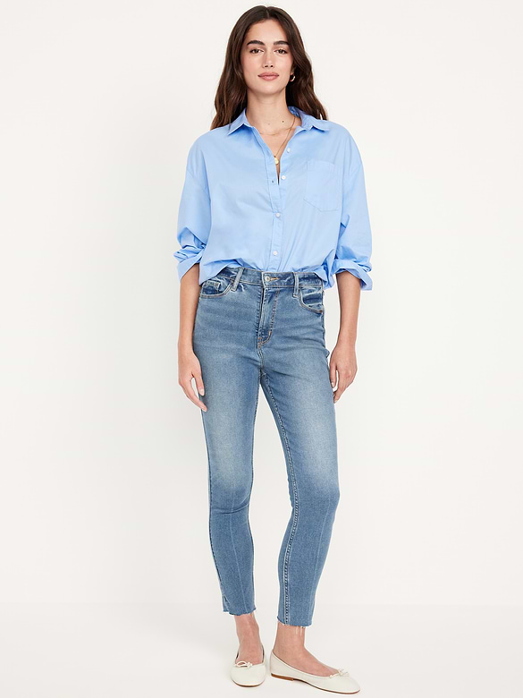 Extra High-Waisted Rockstar 360° Stretch Super-Skinny Jeans