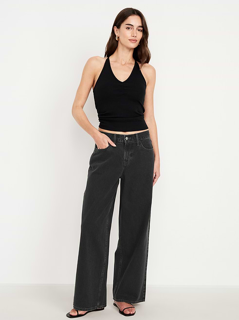 Mid Mid-Rise Wow Baggy Wide-Leg Jeans on clearance at Old Navy — 50% off