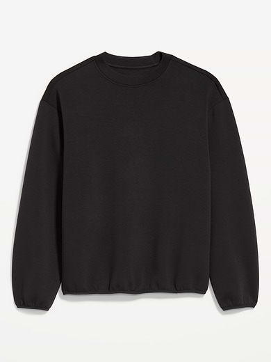 Image number 4 showing, Oversized Bounce Fleece Cinched Sweatshirt