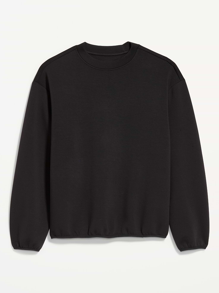 Image number 4 showing, Oversized Bounce Fleece Cinched Sweatshirt