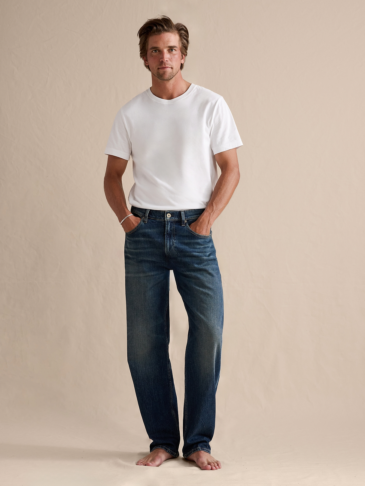 Straight Authentic Jean | Banana Republic