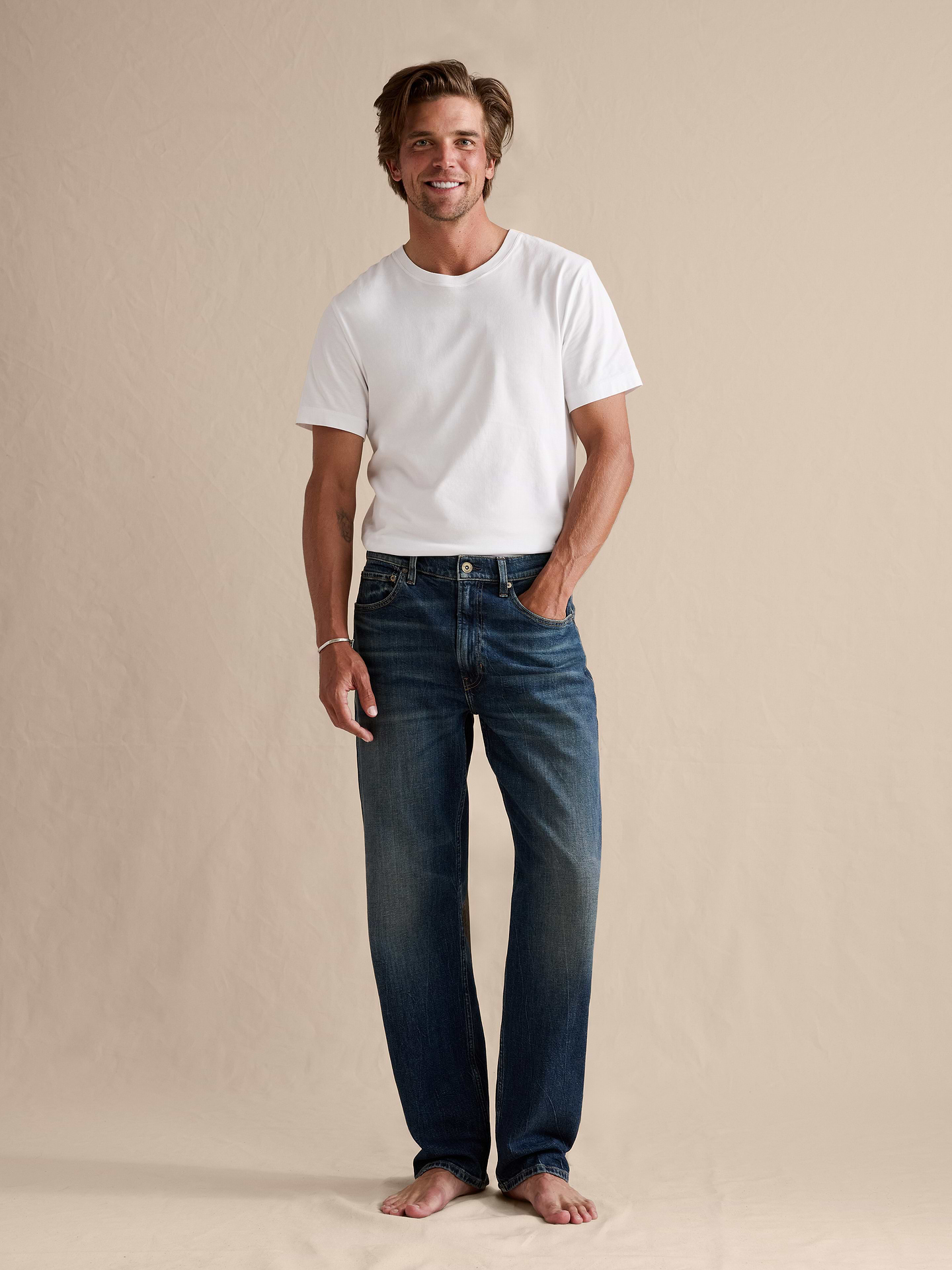 Image number 4 showing, Straight Authentic Jean