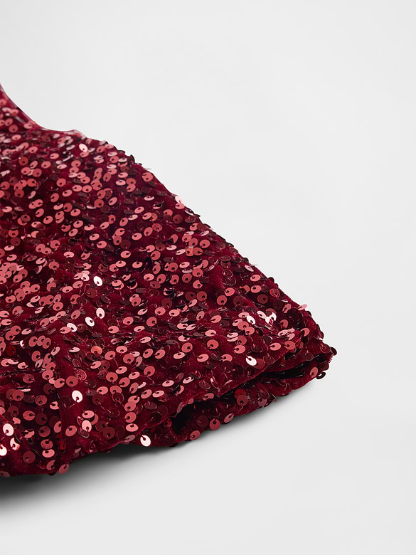 Kids Sequin Bubble Top