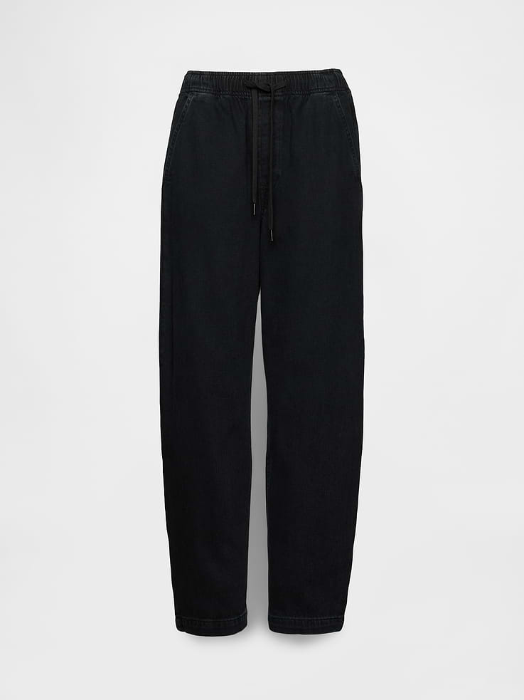 Image number 7 showing, High Rise Barrel Jeans
