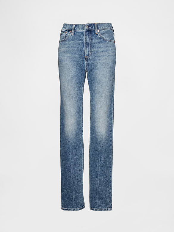 High Rise '90s Slim Straight Jeans