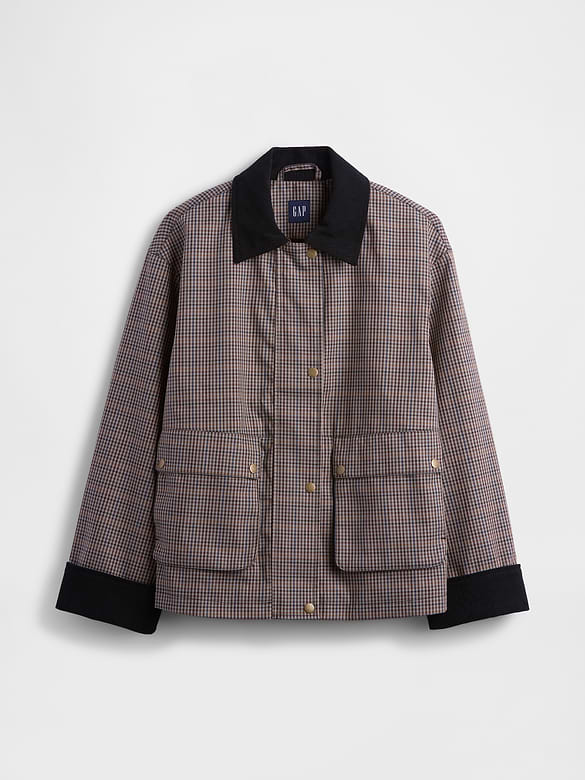 Plaid Barn Jacket