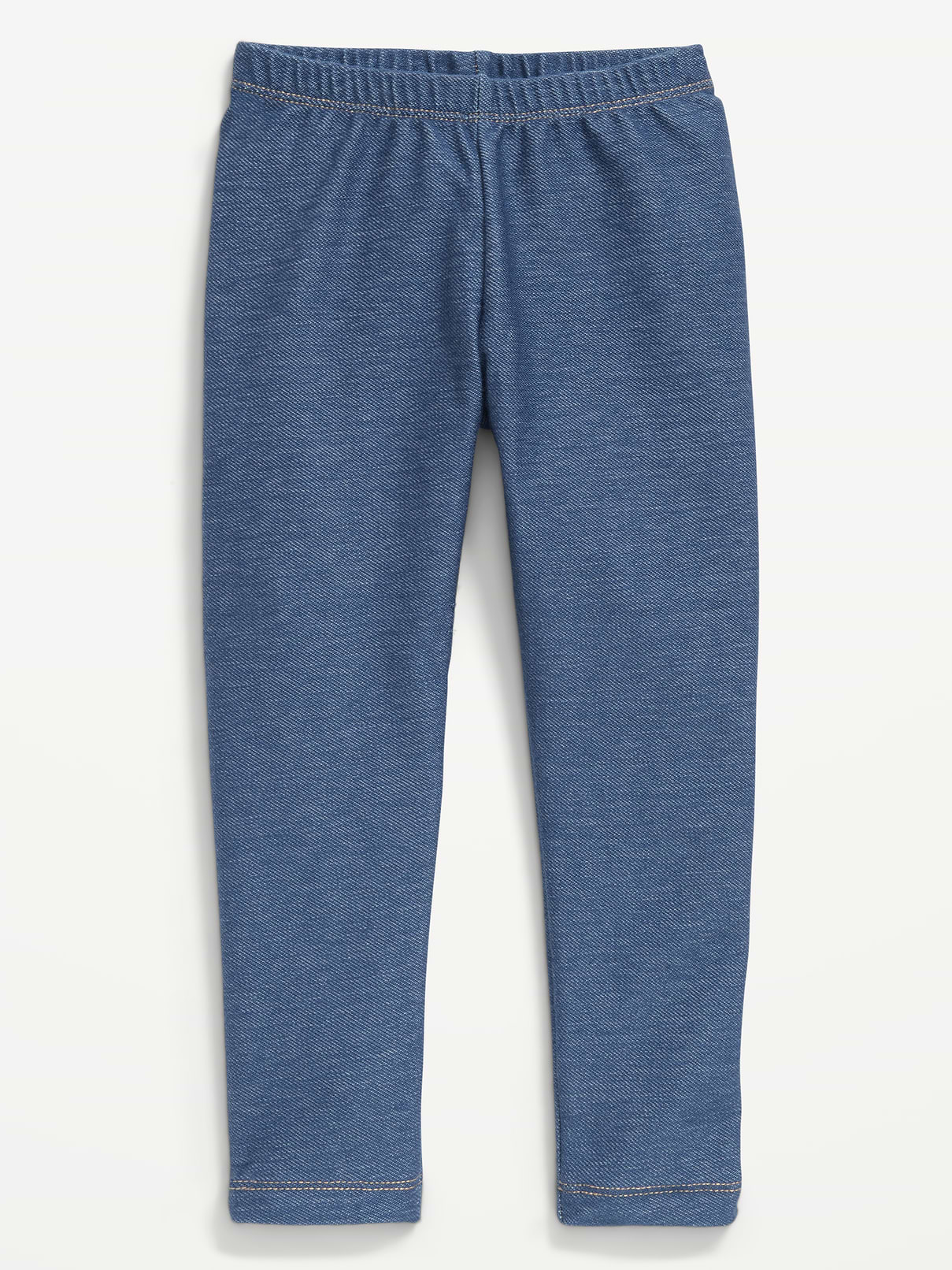 Image number 1 showing, Faux-Denim Leggings for Toddler Girls