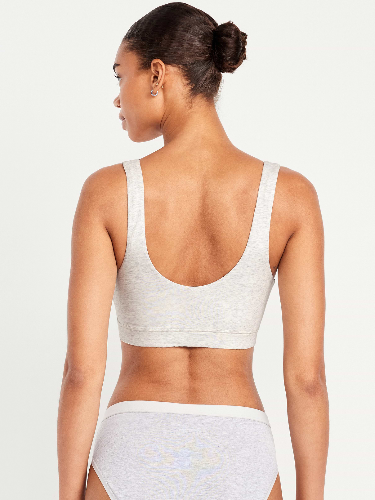Image number 2 showing, Ruched Cotton Bralette