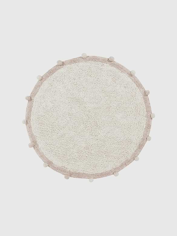 Lorena Canals Washable Rug Bubbly Vintage Nude