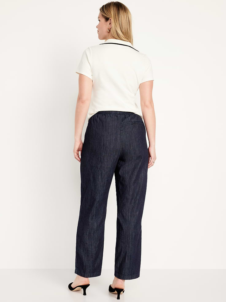 Image number 6 showing, High-Waisted Billie Straight Ankle Trouser