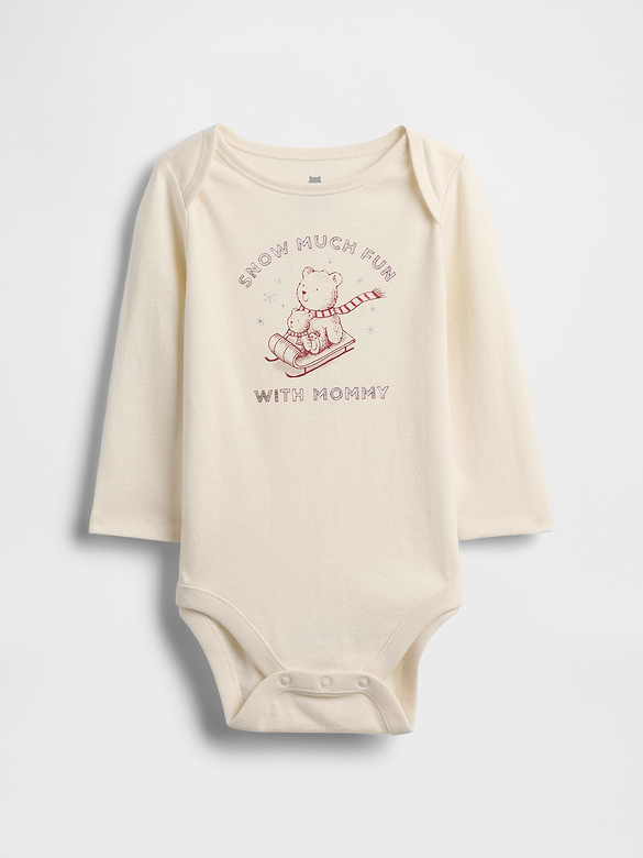 Baby First Favorites Organic Cotton Graphic Bodysuit