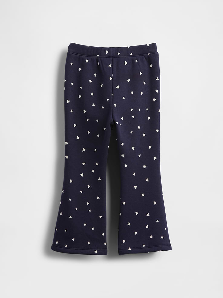 Image 3 of 4, Baby & Toddler Cozy-Lined Flare Leggings