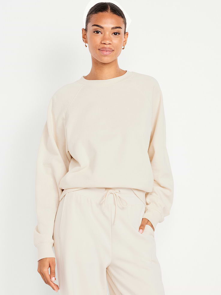 Image number 1 showing, SoComfy Oversized Raglan Sweatshirt