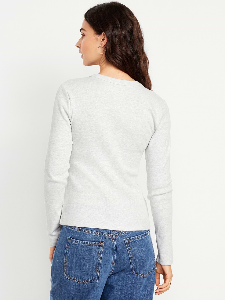 Image number 2 showing, Snug Crew-Neck Long-Sleeve T-Shirt
