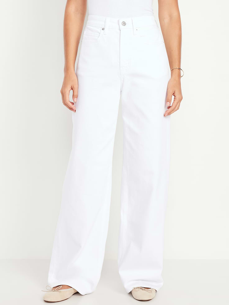 Image number 2 showing, Extra High-Waisted Wide-Leg Jeans