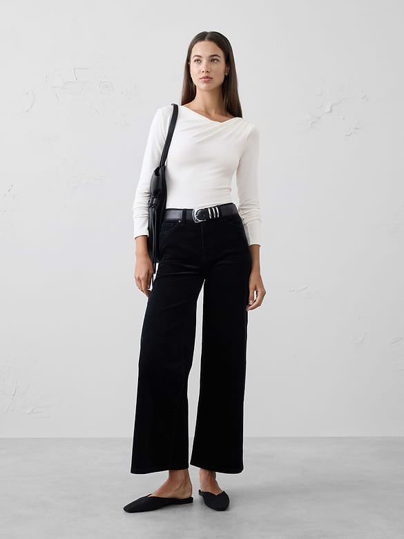 Soft Luxe Draped Top