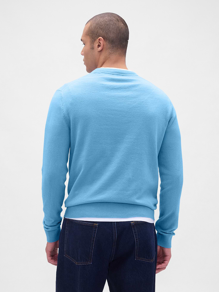 Image 3 of 5, CashSoft Crew Sweater