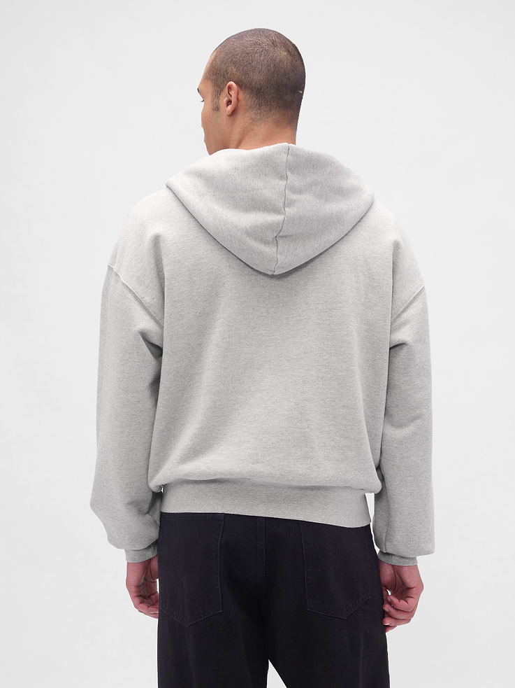 Image 3 of 8, Adult Extra Heavyweight French Terry Zip Hoodie