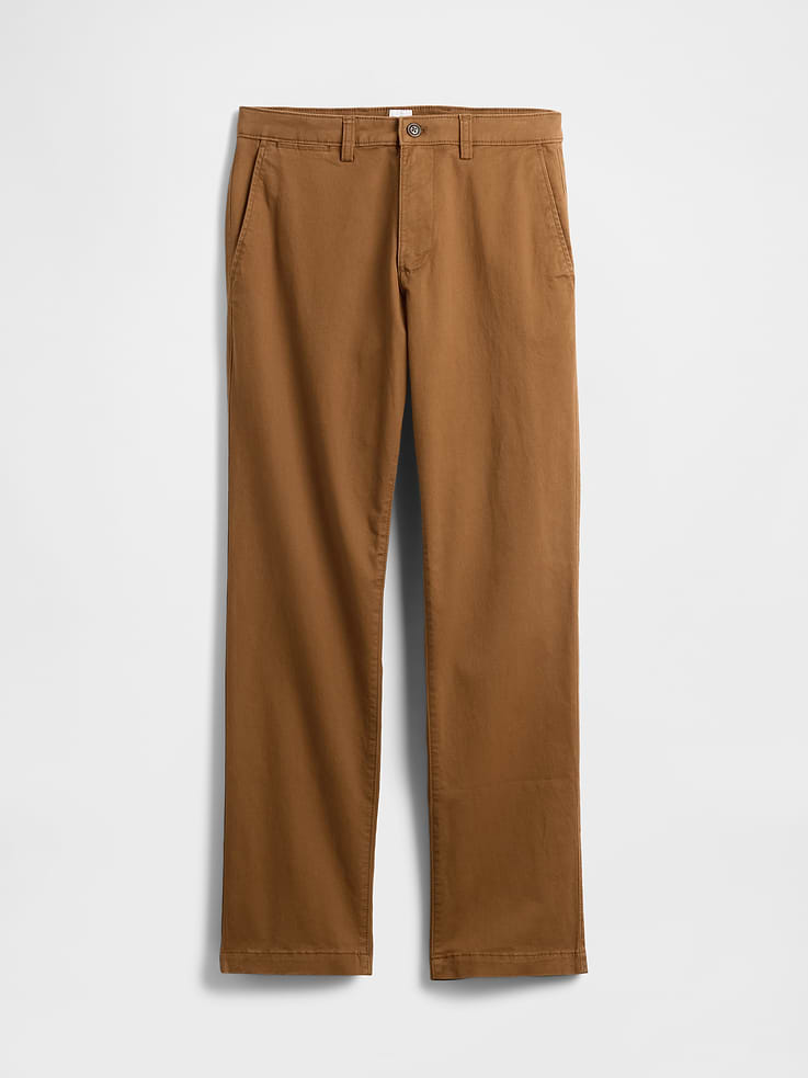 Image 6 of 6, GapFlex Essential Khakis in Straight Fit