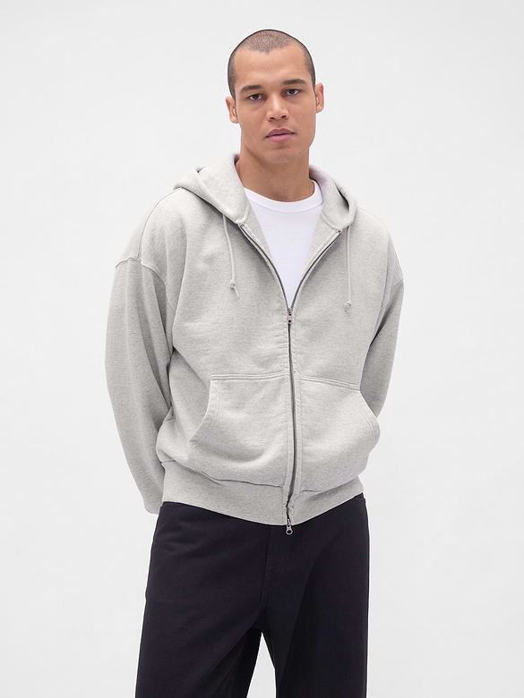 Adult Extra Heavyweight French Terry Zip Hoodie