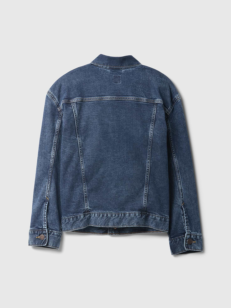 Image number 2 showing, Kids Relaxed Icon Denim Jacket