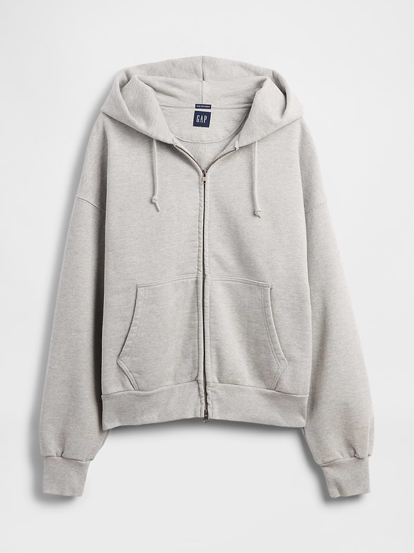 Adult Extra Heavyweight French Terry Zip Hoodie