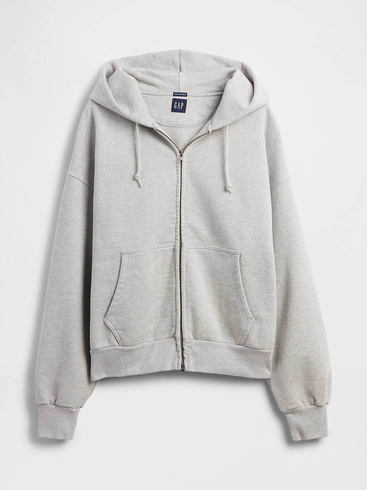 Image 7 of 8, Adult Extra Heavyweight French Terry Zip Hoodie