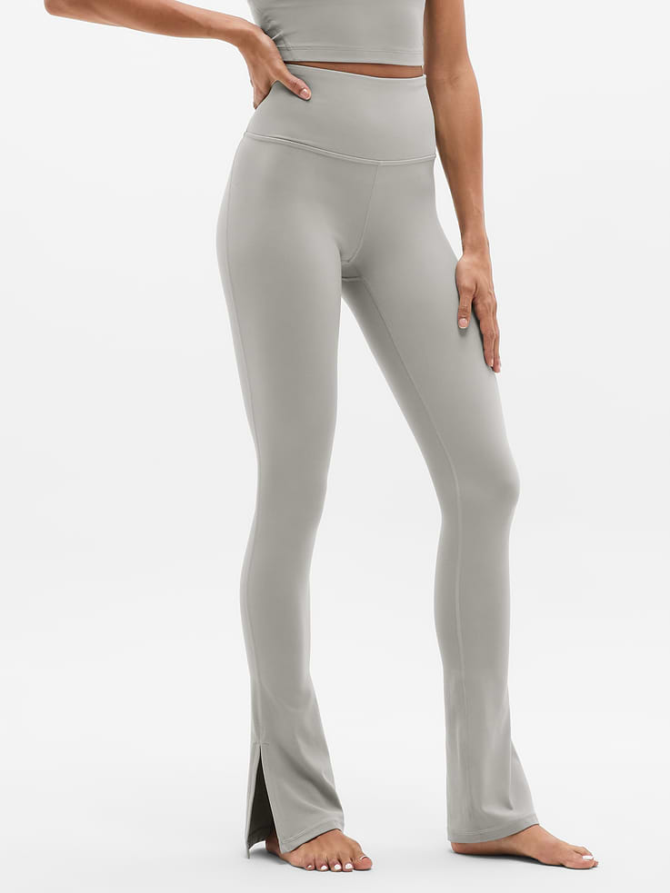 Image number 1 showing, Elation Ultra High Rise Split Slim Flare Pant