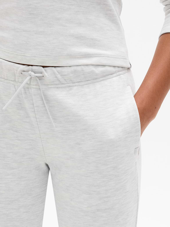 Athleta Girl Low Rise Cozy Rib Flare Jogger