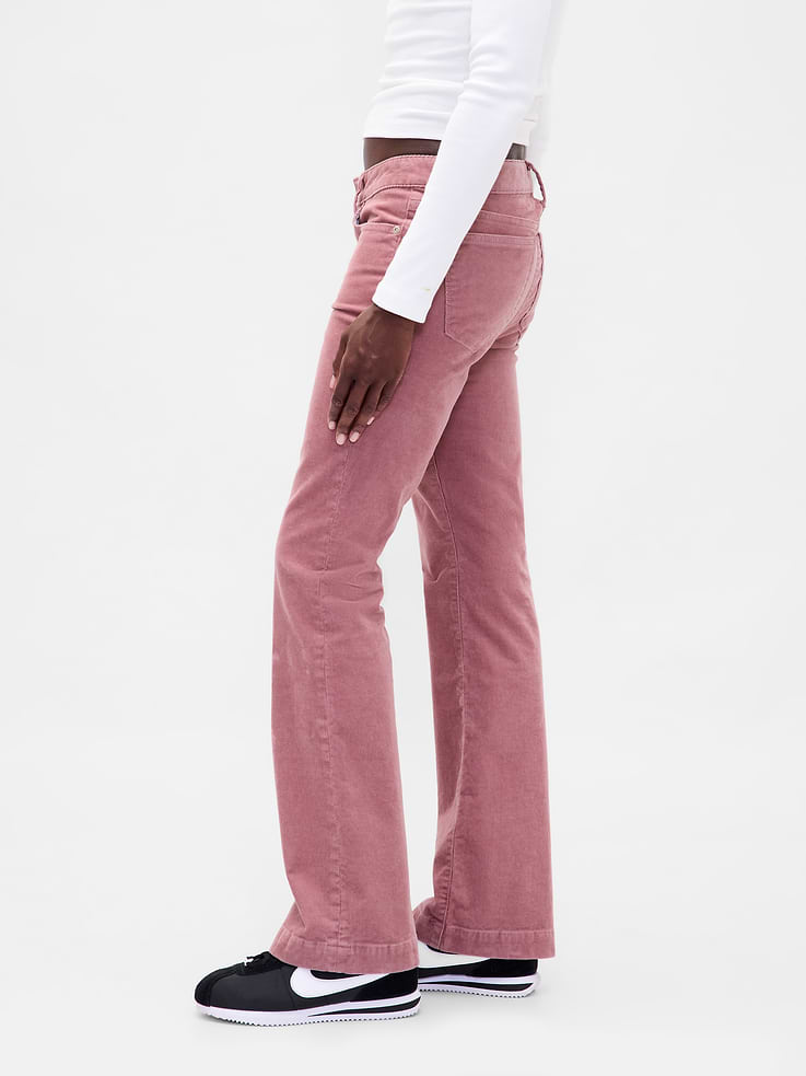 Image number 3 showing, Low Rise Corduroy Long & Lean Jeans